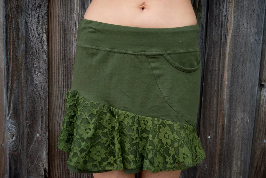 Pocket Lace Skirt