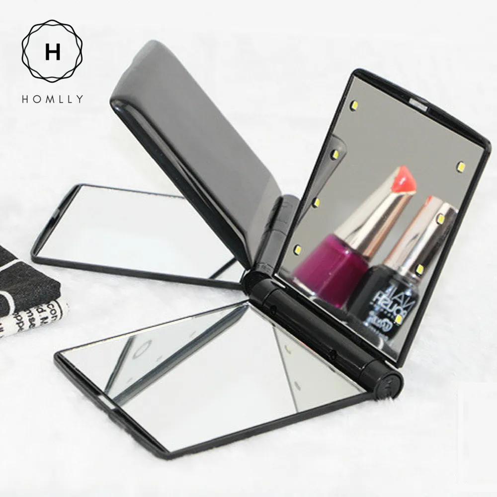 Pocket LED Travel Make Up Mirror