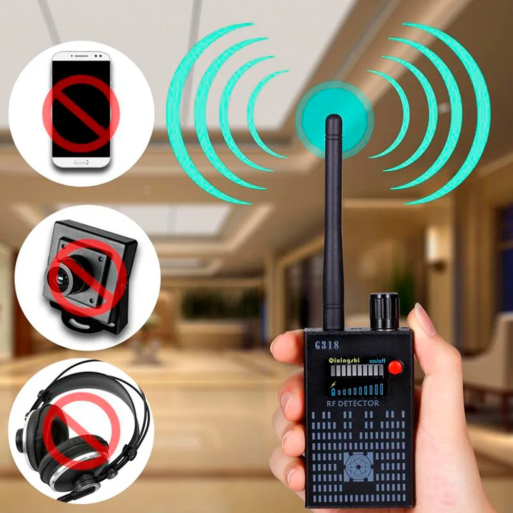 Pocket Sized Wireless RF Frequency Scanner Sweeper GSM CDMA GPS Tracker Finder