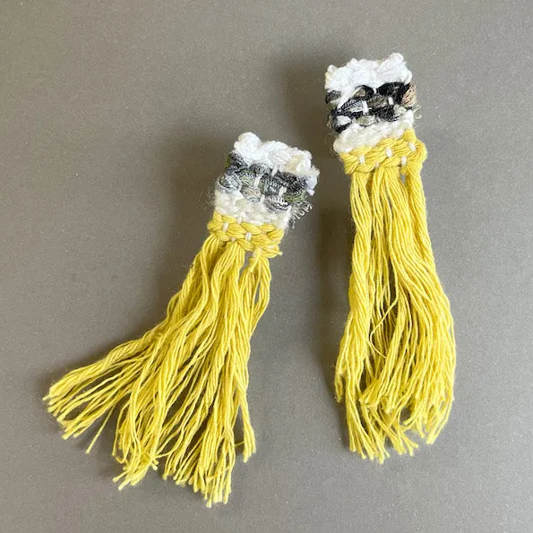 Pokeori Mini Loom Weaving Kit, Yellow