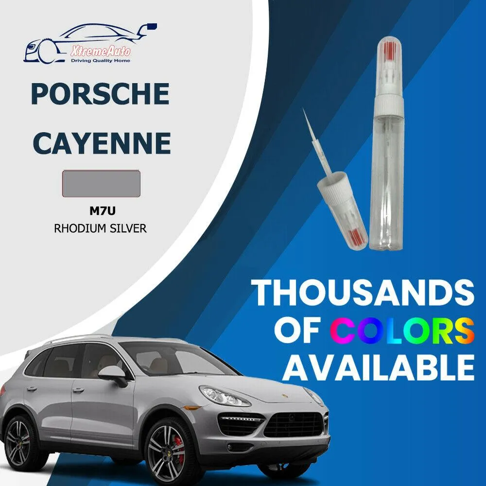 Porsche Cayenne, Premium Stone Chip Scratch Needle Touch Up Paint, All Colours