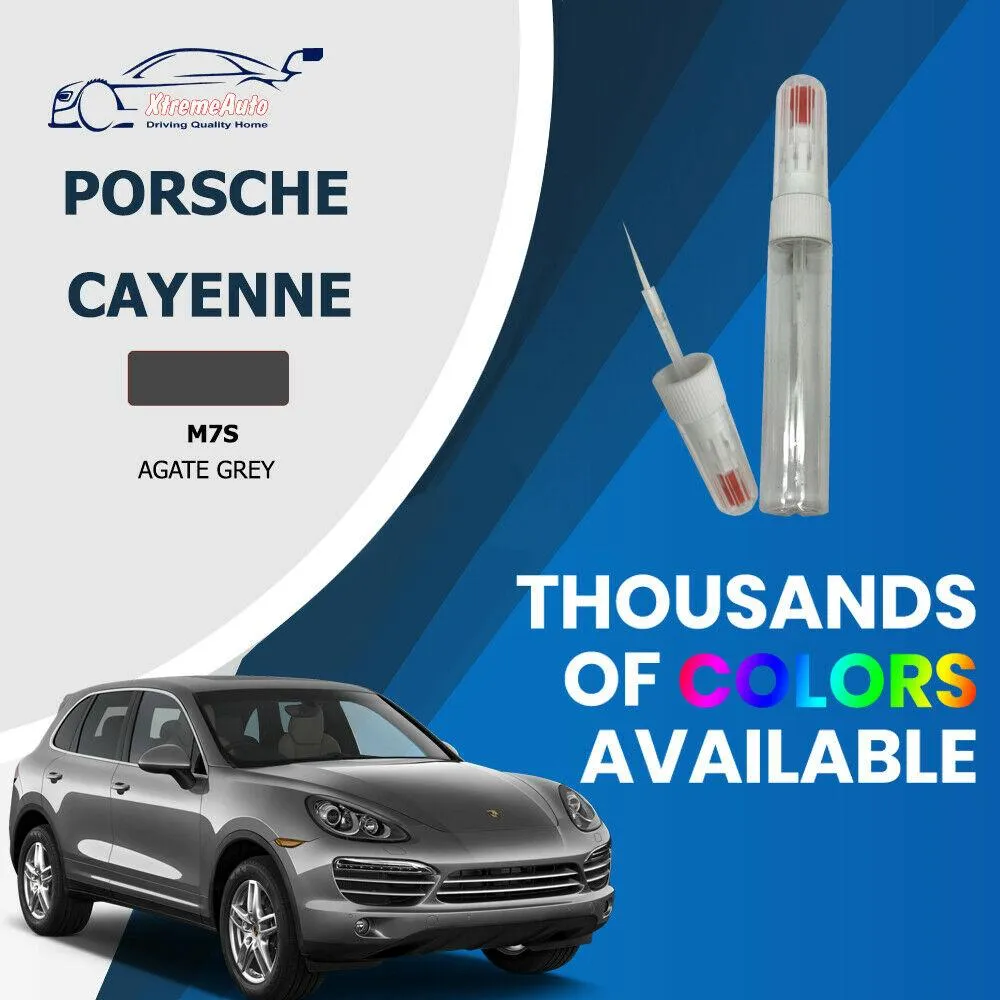 Porsche Cayenne, Premium Stone Chip Scratch Needle Touch Up Paint, All Colours