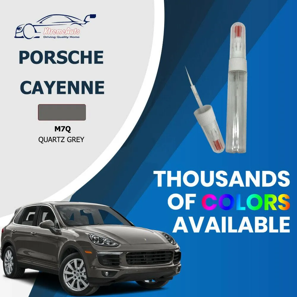 Porsche Cayenne, Premium Stone Chip Scratch Needle Touch Up Paint, All Colours