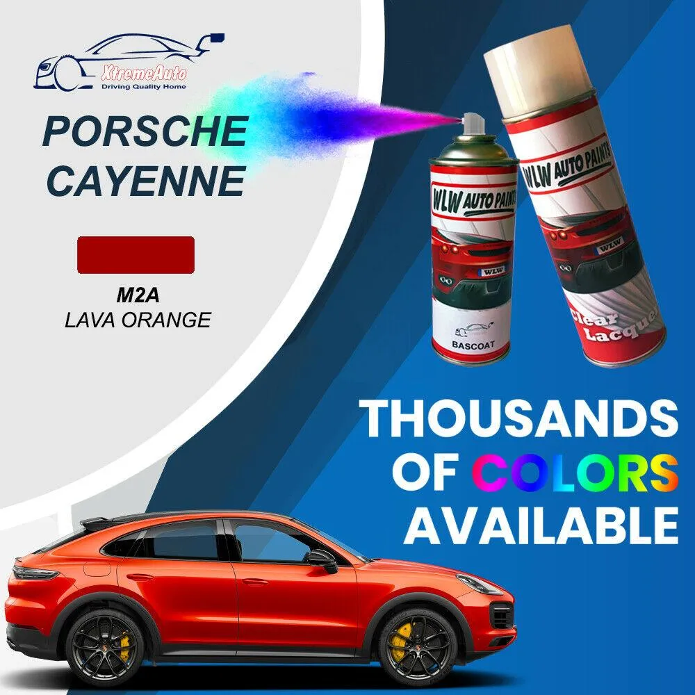 Porsche Cayenne, Premium Stone Chip Scratch Repair AEROSOL Paint, All Colours