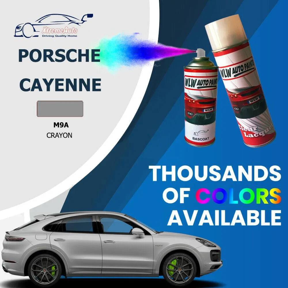 Porsche Cayenne, Premium Stone Chip Scratch Repair AEROSOL Paint, All Colours