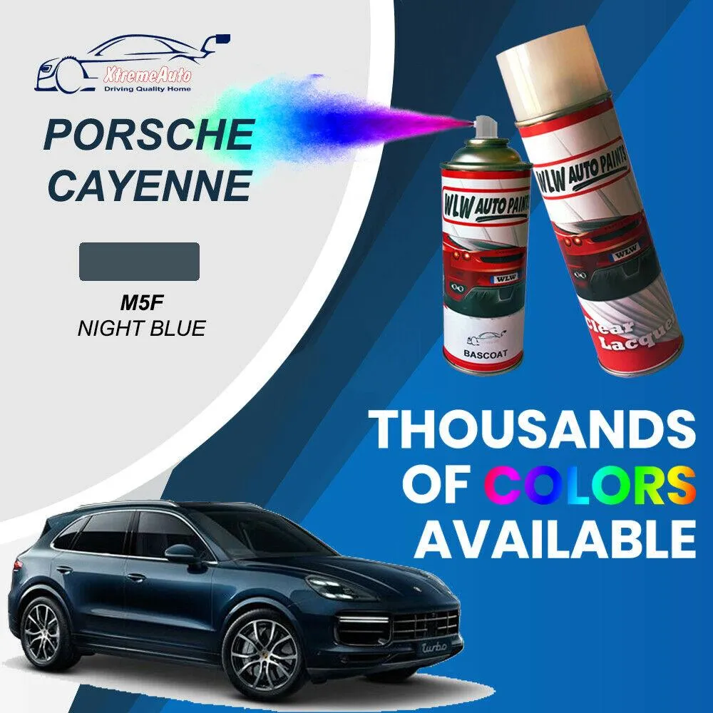 Porsche Cayenne, Premium Stone Chip Scratch Repair AEROSOL Paint, All Colours