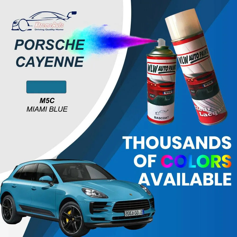 Porsche Cayenne, Premium Stone Chip Scratch Repair AEROSOL Paint, All Colours