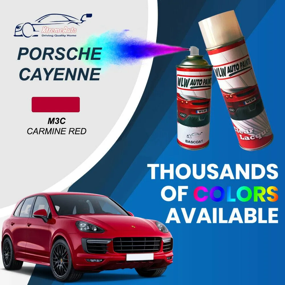 Porsche Cayenne, Premium Stone Chip Scratch Repair AEROSOL Paint, All Colours