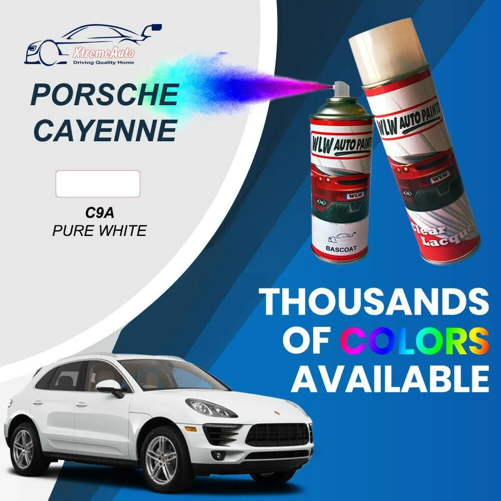 Porsche Cayenne, Premium Stone Chip Scratch Repair AEROSOL Paint, All Colours