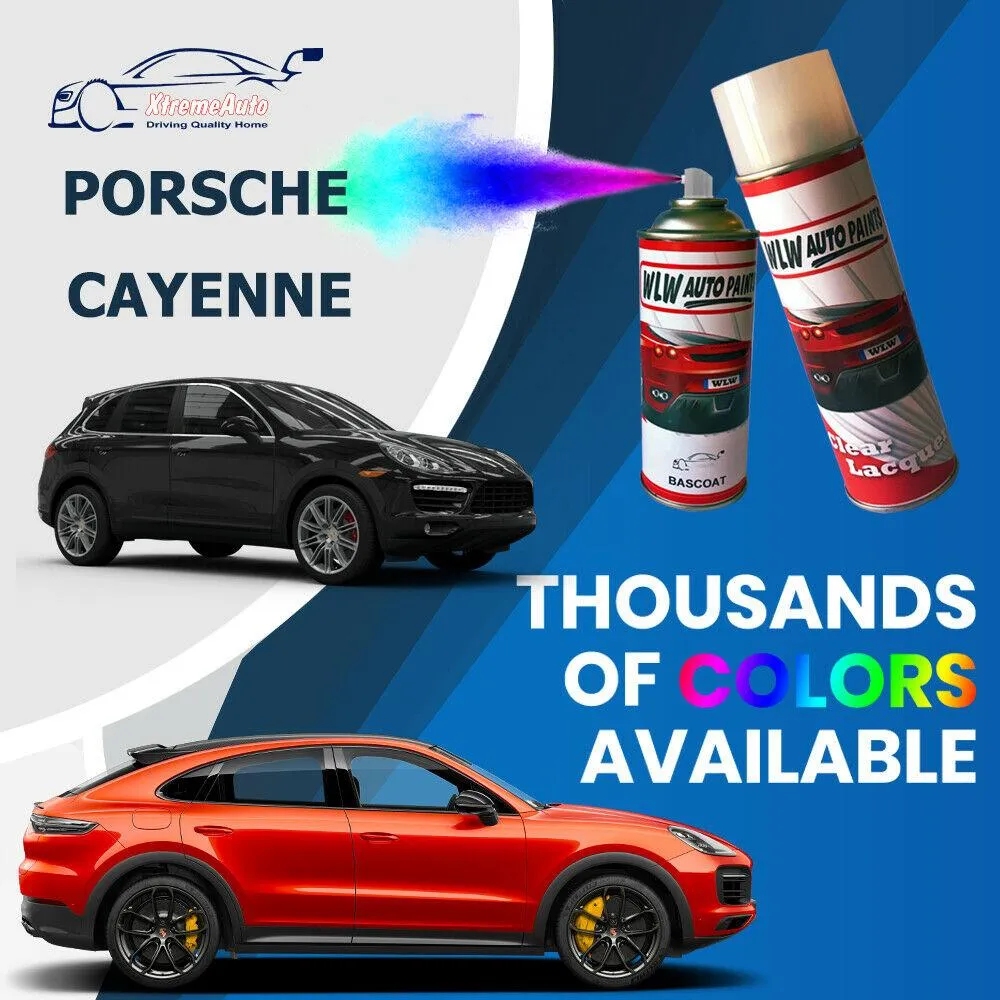 Porsche Cayenne, Premium Stone Chip Scratch Repair AEROSOL Paint, All Colours