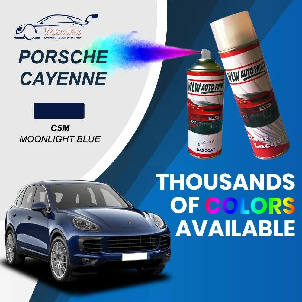 Porsche Cayenne, Premium Stone Chip Scratch Repair AEROSOL Paint, All Colours