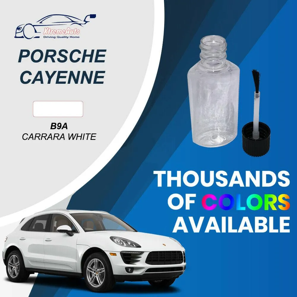 Porsche Cayenne, Premium Stone Chip Scratch Repair Touch Up Paint, All Colours