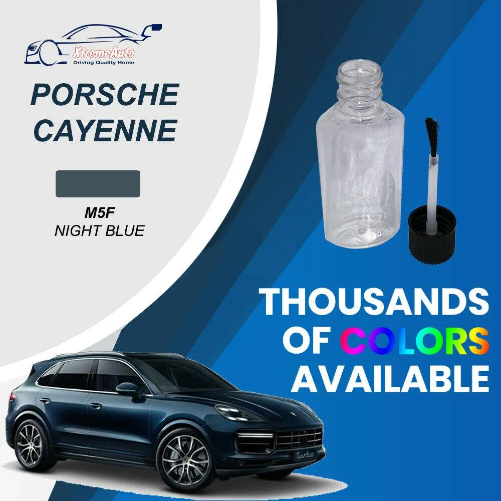 Porsche Cayenne, Premium Stone Chip Scratch Repair Touch Up Paint, All Colours