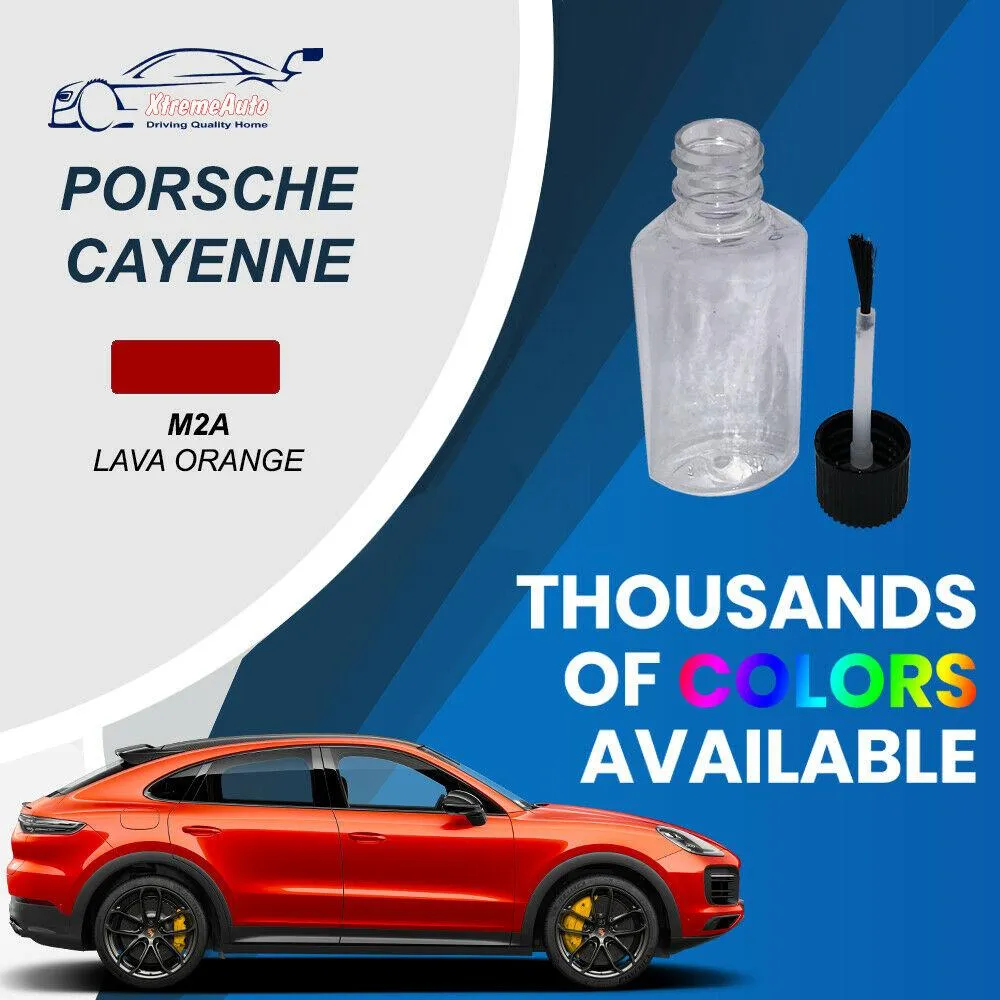 Porsche Cayenne, Premium Stone Chip Scratch Repair Touch Up Paint, All Colours