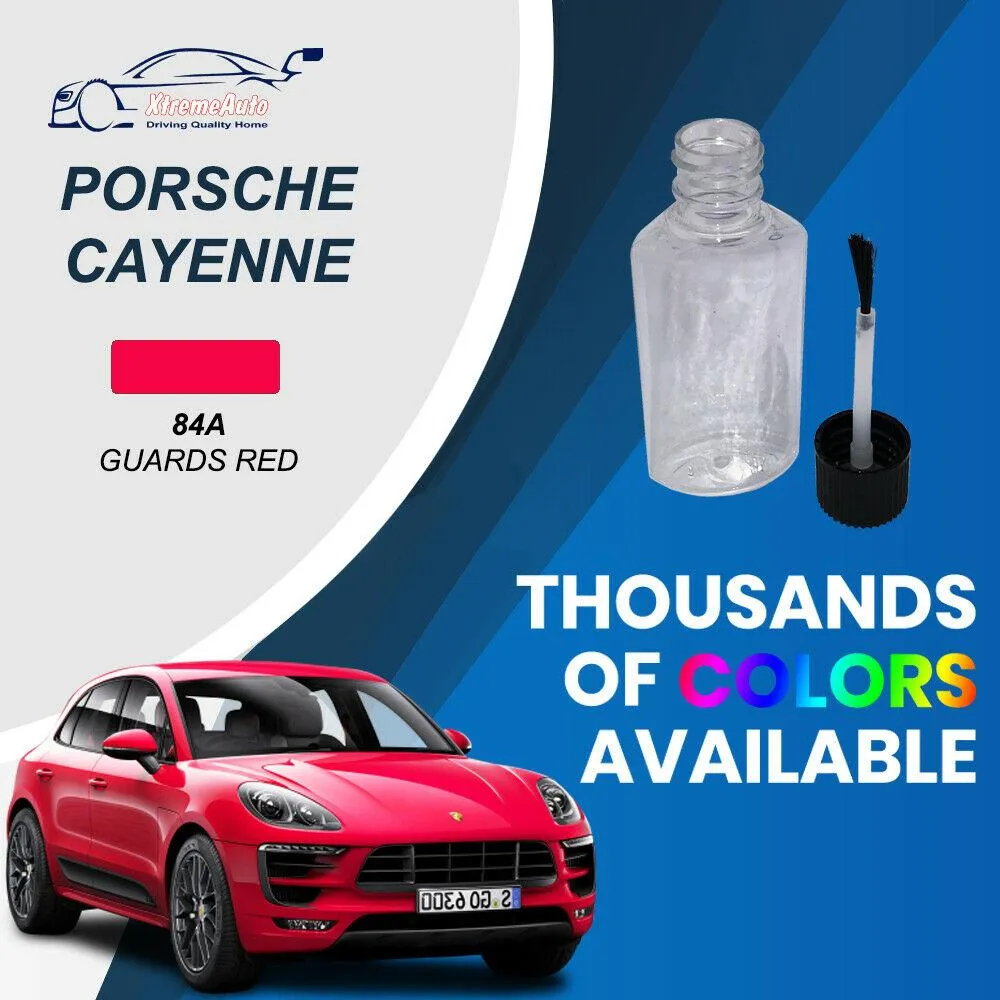 Porsche Cayenne, Premium Stone Chip Scratch Repair Touch Up Paint, All Colours