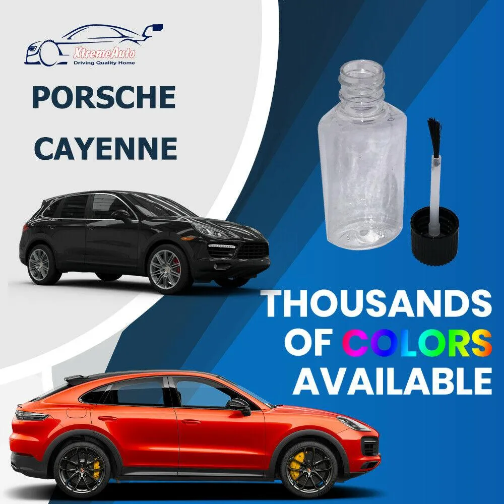 Porsche Cayenne, Premium Stone Chip Scratch Repair Touch Up Paint, All Colours