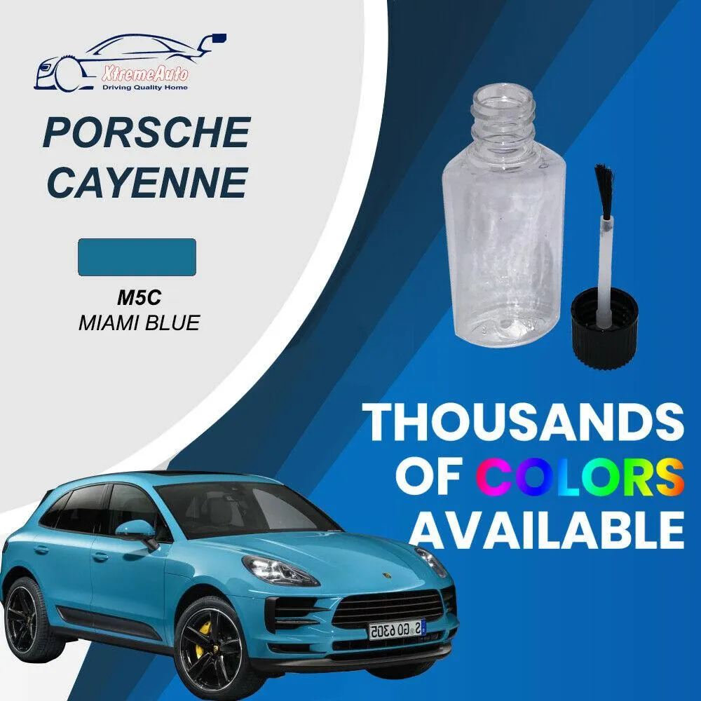 Porsche Cayenne, Premium Stone Chip Scratch Repair Touch Up Paint, All Colours