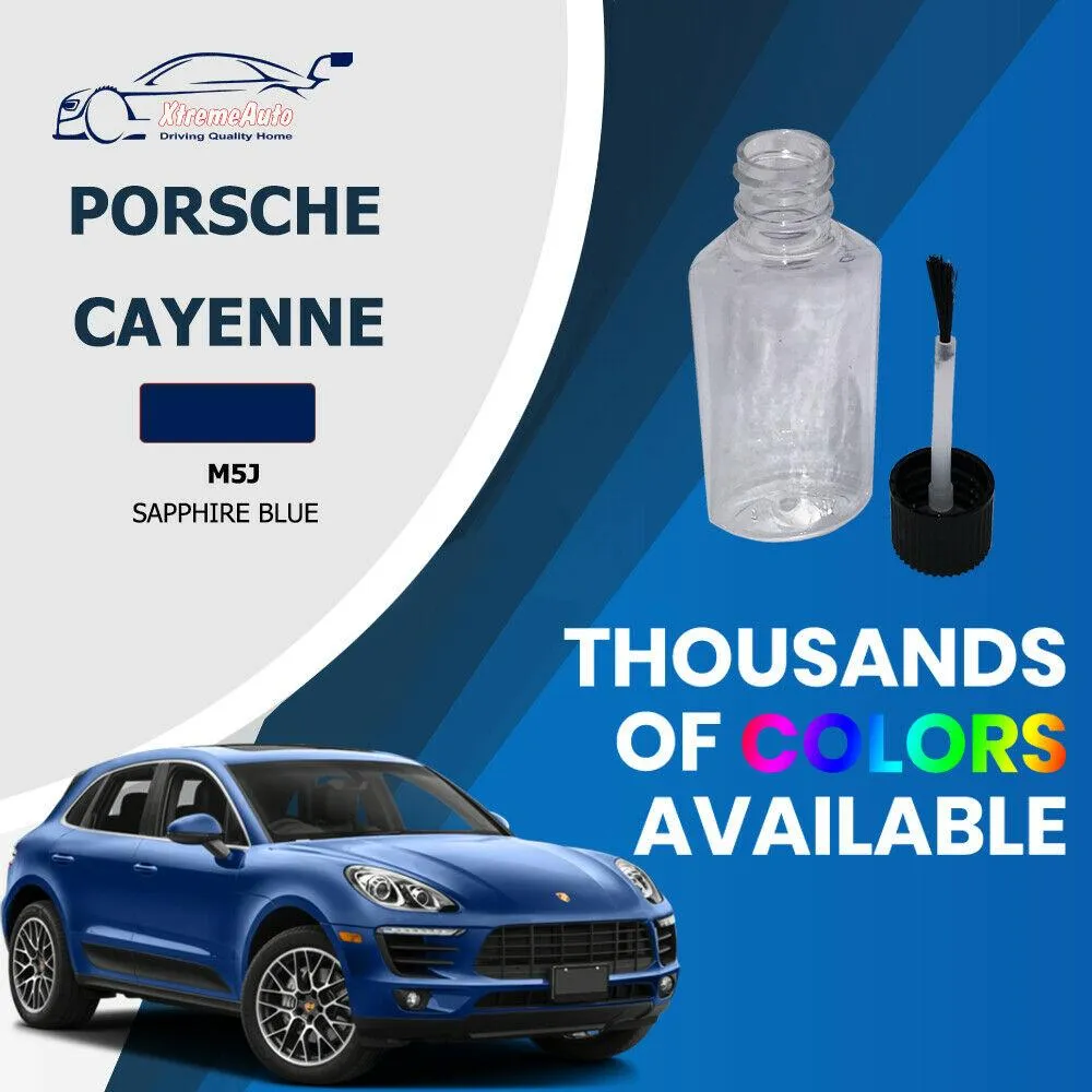 Porsche Cayenne, Premium Stone Chip Scratch Repair Touch Up Paint, All Colours