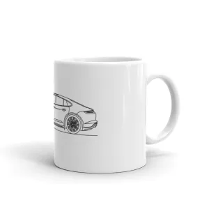 Porsche Panamera 971 Silhouette Mug