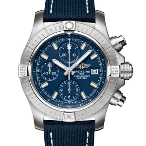 Pre-Owned Breitling Avenger Chronograph 43mm Blue Watch A13385101C1X2