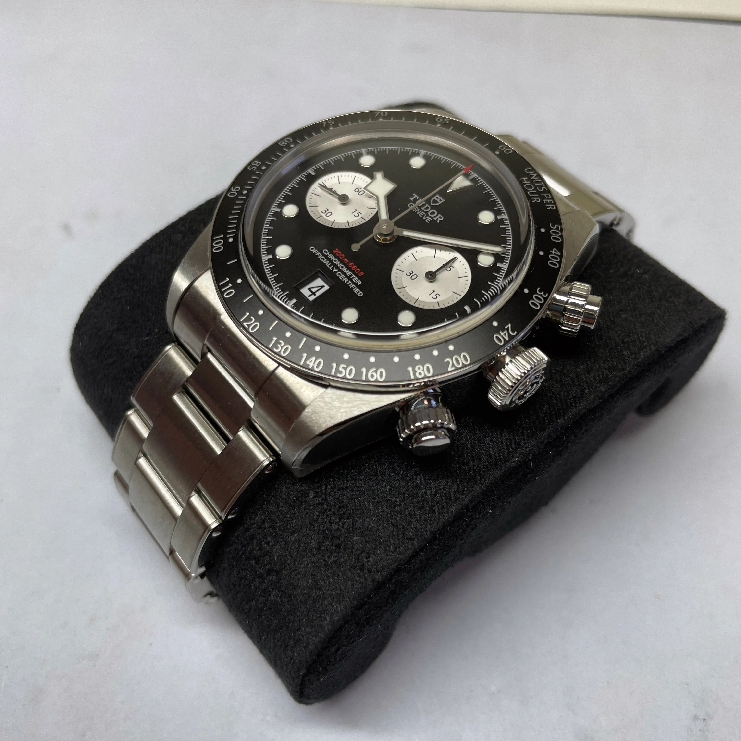 Pre-owned Tudor Black Bay Chronograph 41mm Steel Watch M79360N