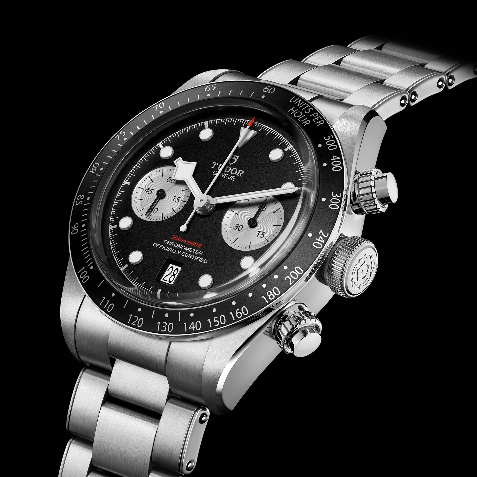 Pre-owned Tudor Black Bay Chronograph 41mm Steel Watch M79360N