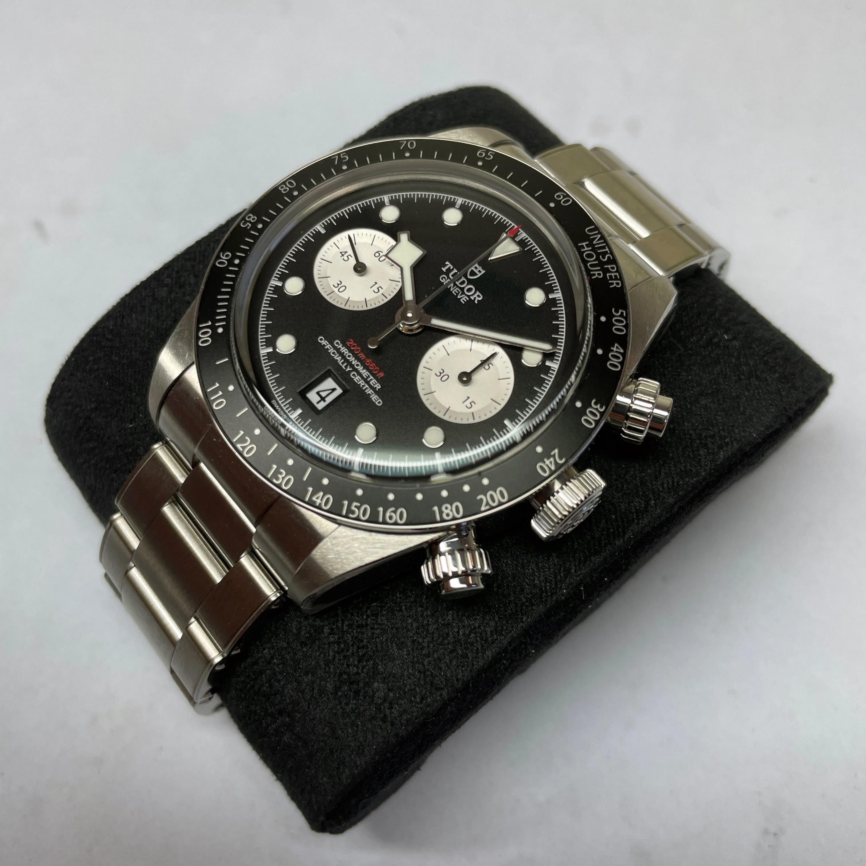 Pre-owned Tudor Black Bay Chronograph 41mm Steel Watch M79360N
