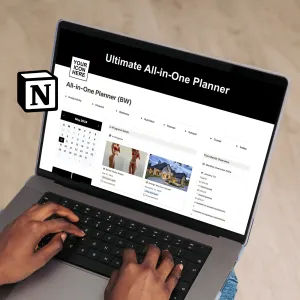 Premium Ultimate Notion Template (All-in-One)