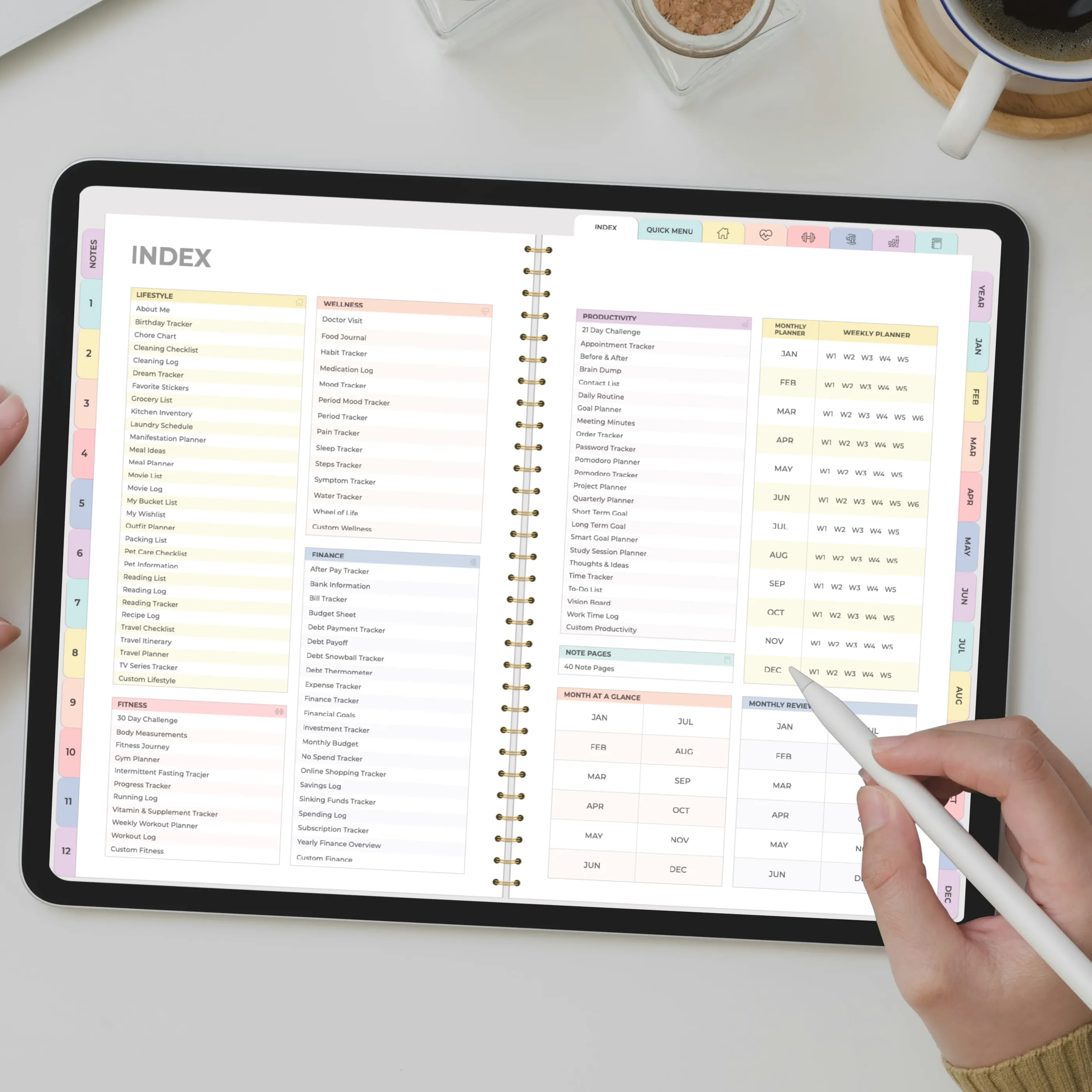 Premium Universal Digital Planner (All-in-One)