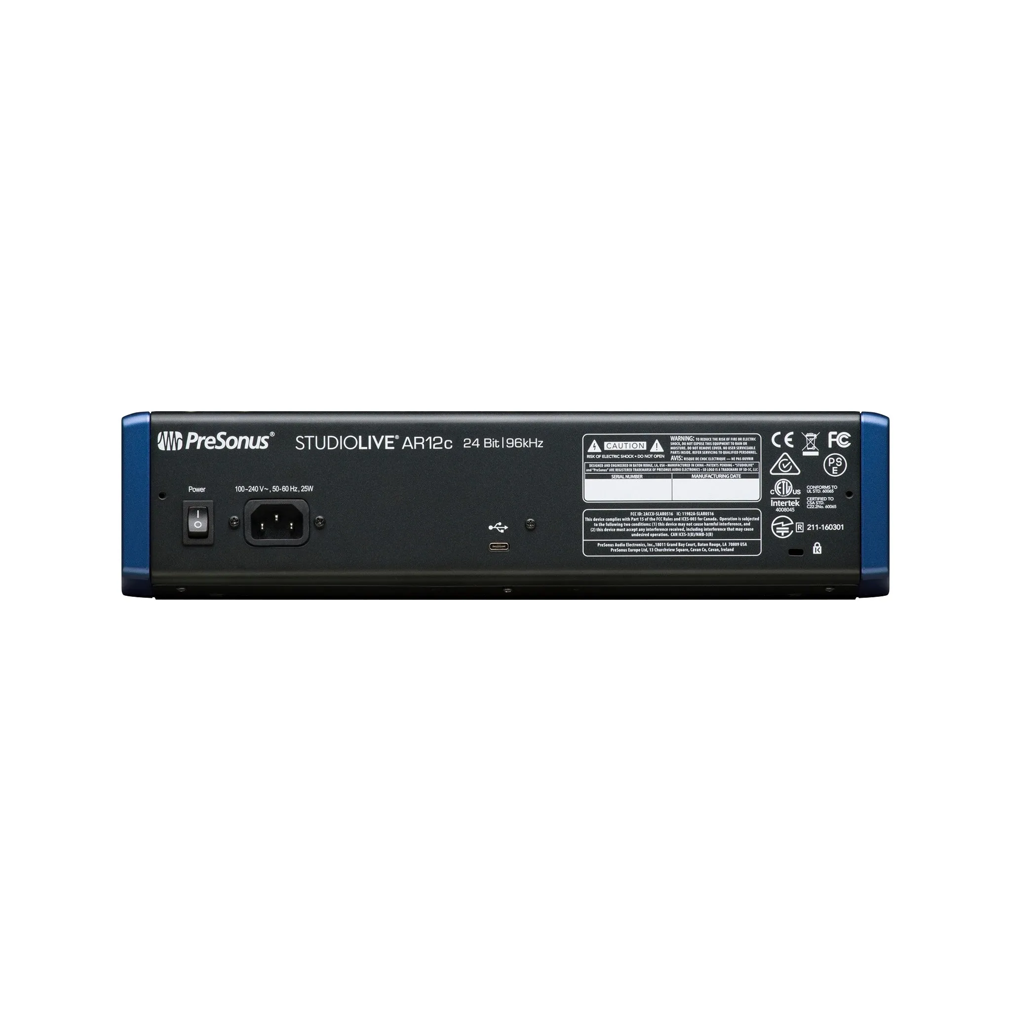 PreSonus StudioLive AR12c 12-Channel Analog Mixer