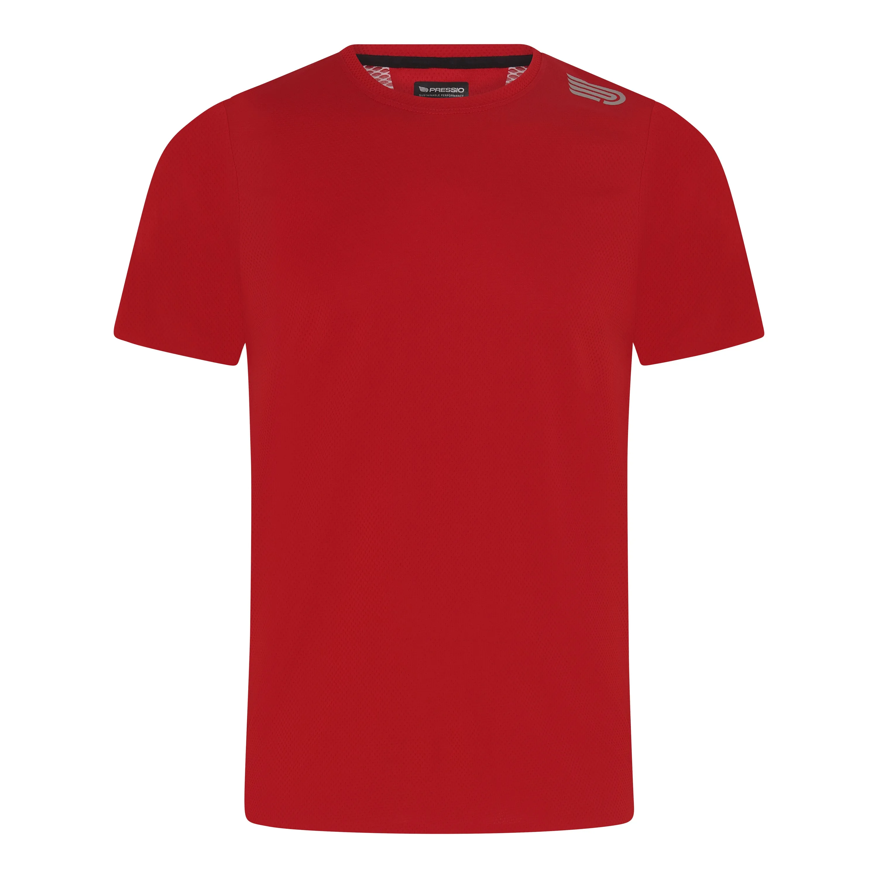 Pressio Men’s Run Elite Short Sleeve Top - FRD/SLV