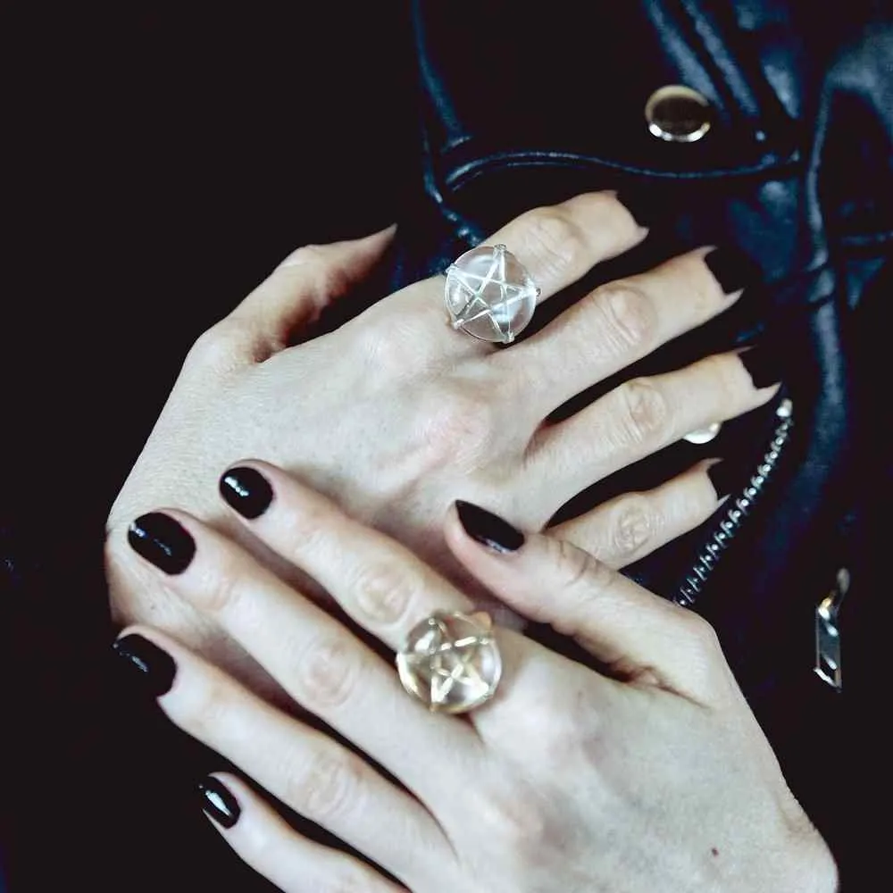 Priestess Ring : Clear Quartz