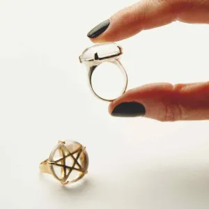 Priestess Ring : Clear Quartz