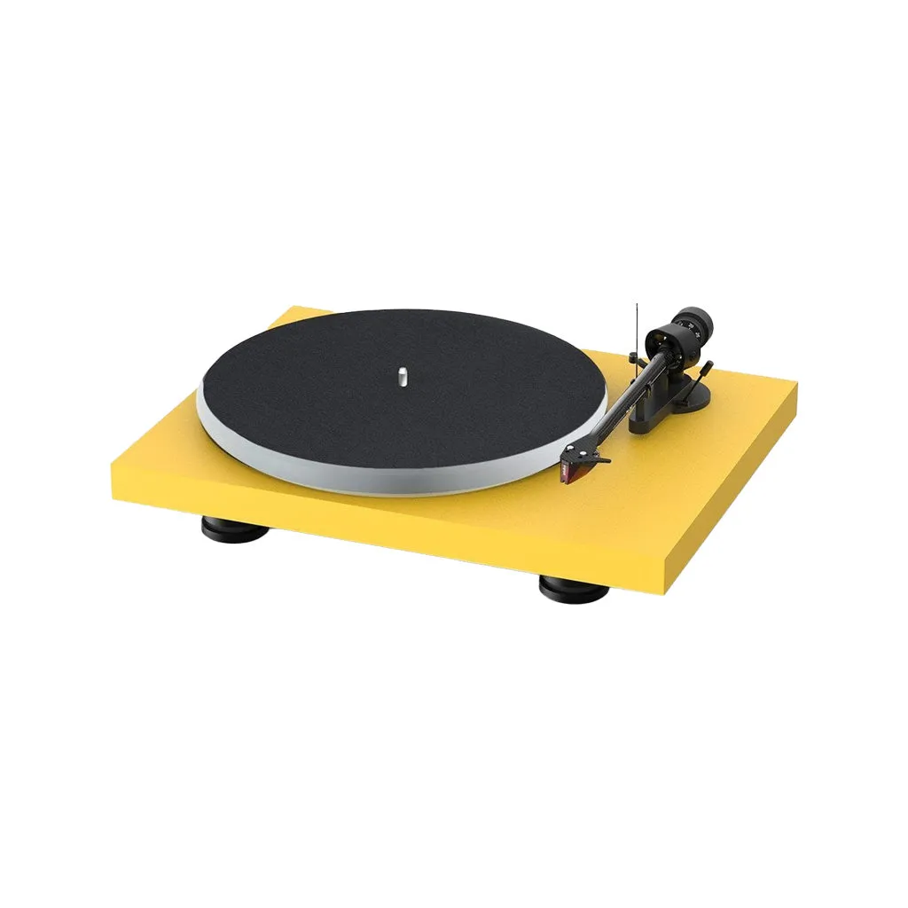 Pro-Ject Colourful HiFi Audio Stereo System, Satin Yellow