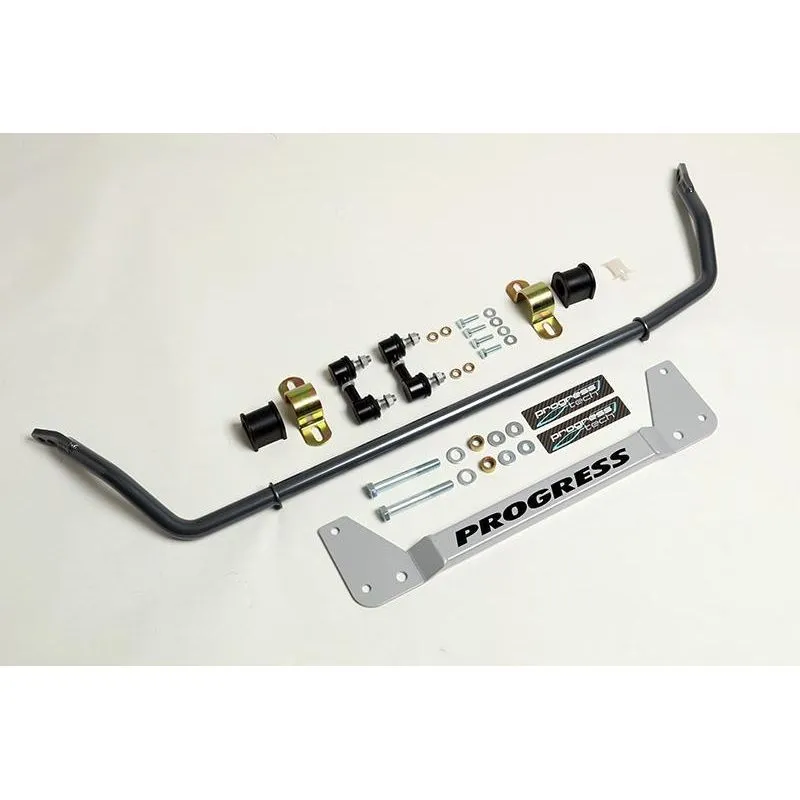 Progress Tech 02-06 Acura RSX Rear Sway Bar (24mm - Adjustable w/ End Links and Bar Brace)