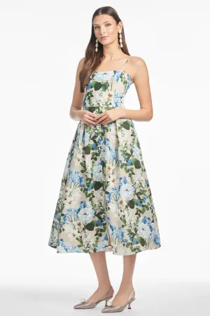 PRU DRESS - DUNE AND DUSK PETALS