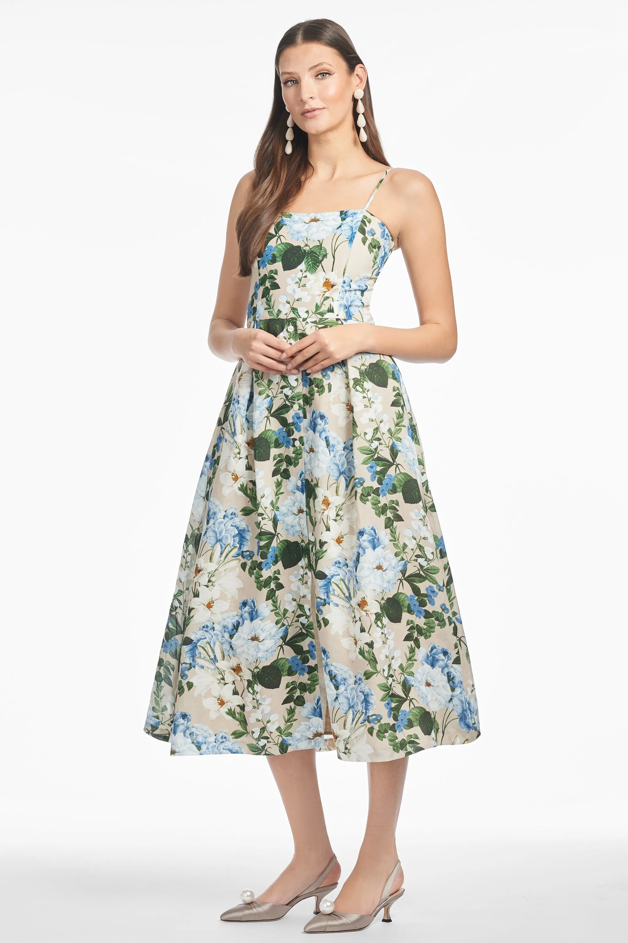 PRU DRESS - DUNE AND DUSK PETALS