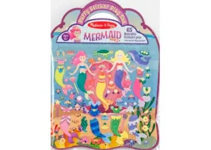 Puffy Sticker Play Set - Mermaid