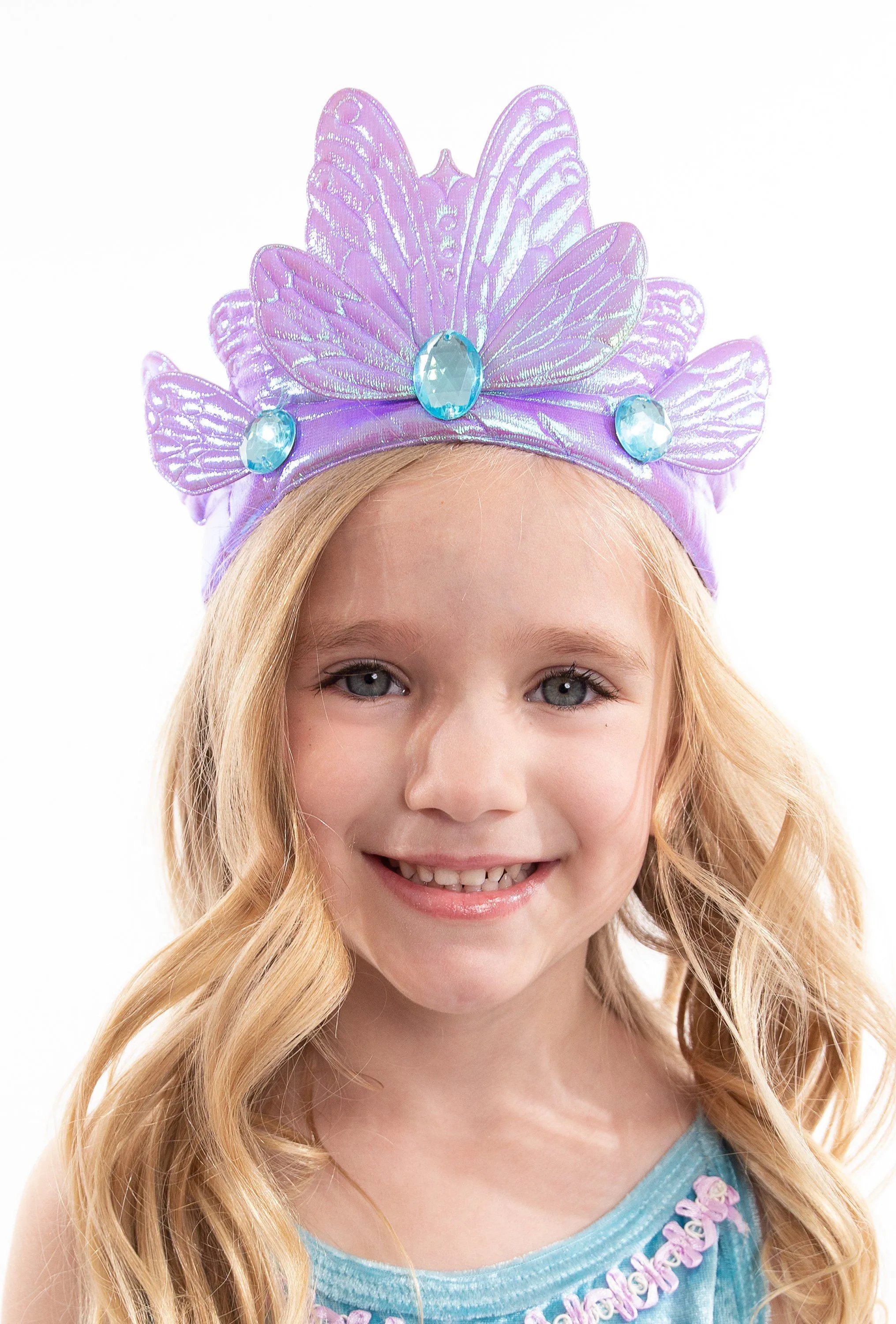 Purple Butterfly Soft Crown