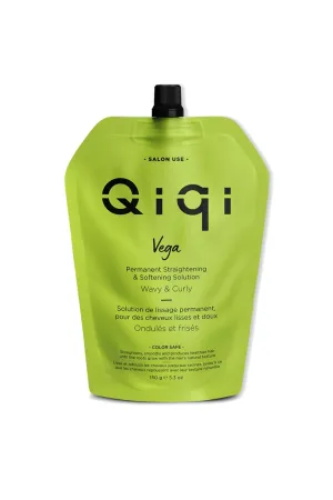 QIQI PERMANENT STRAIGHTENING & SOFTENING SOLUTION WAVY & CURLY 150G