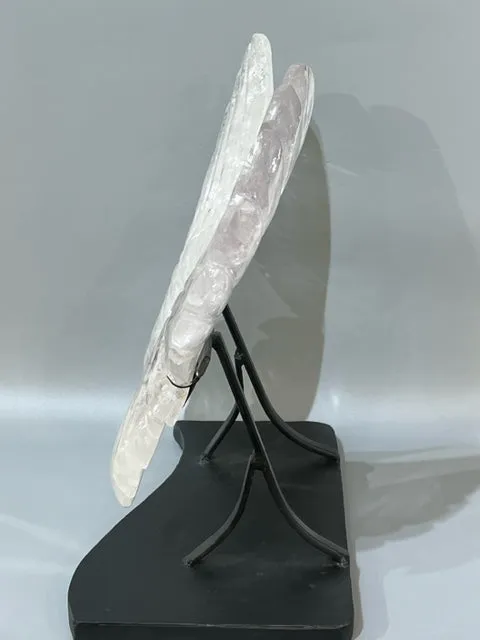 Quartz Carved Angel Wings