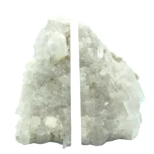 Quartz Cluster Bookends