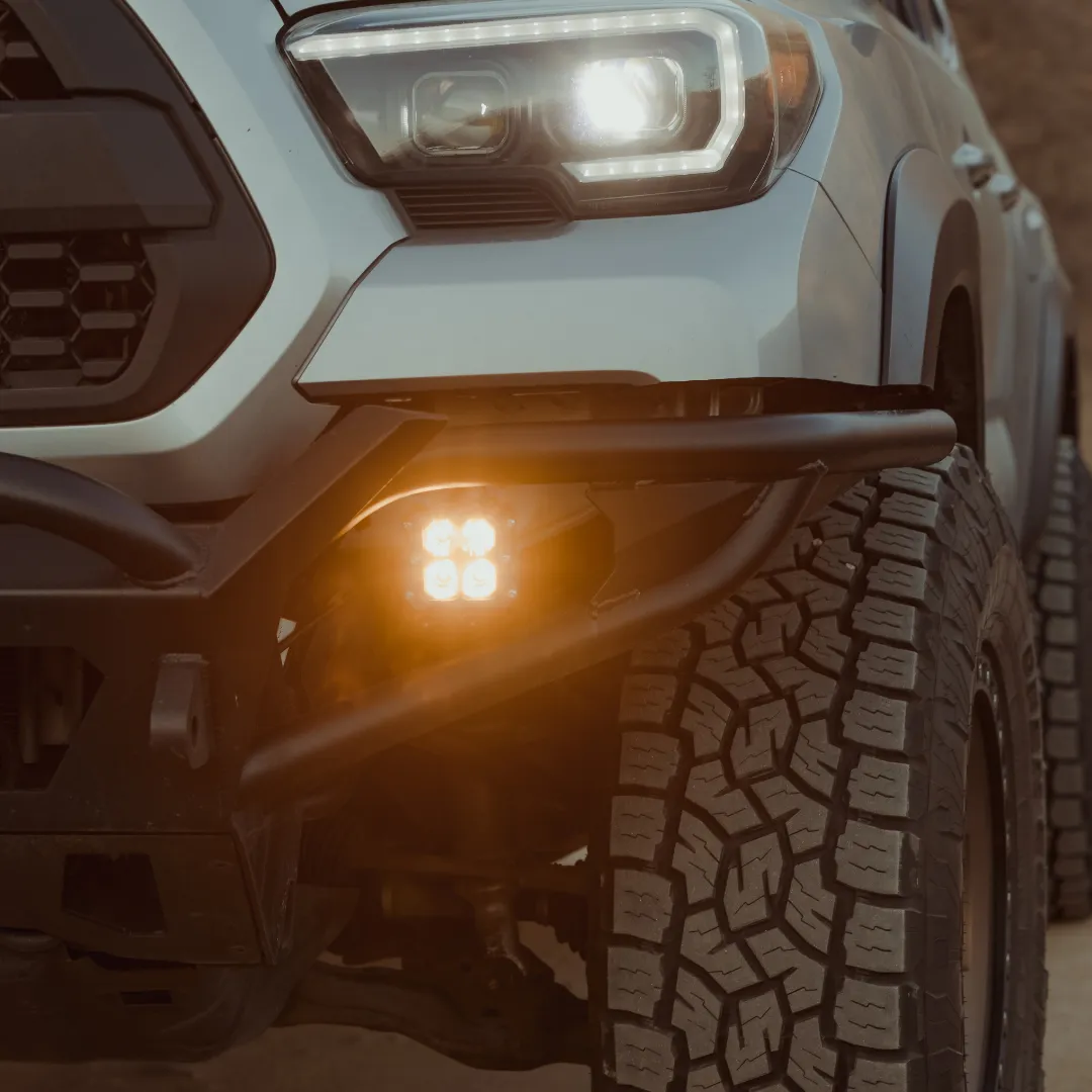 Quattro Amber LED Pod Light