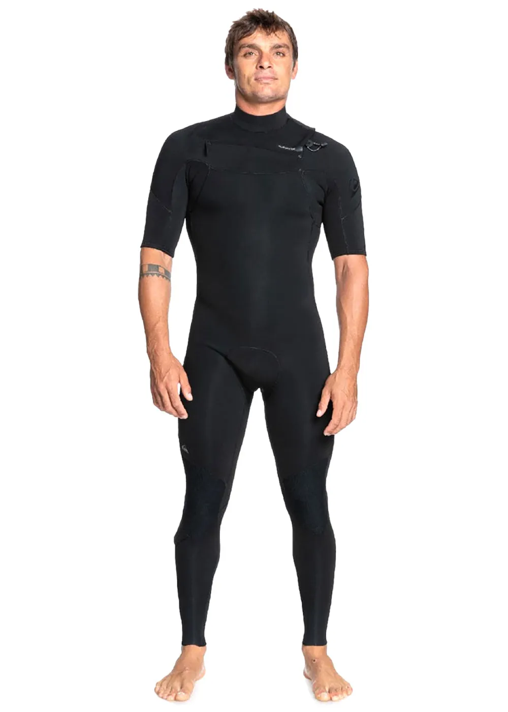 Quiksilver Mens Everyday Sessions 2mm CZ SS Steamer Wetsuit