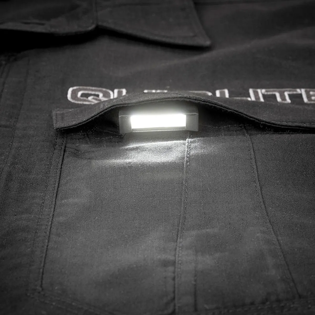 QuiqLite X2 Tactical Handsfree Rechargeable Red/White LED Lighting