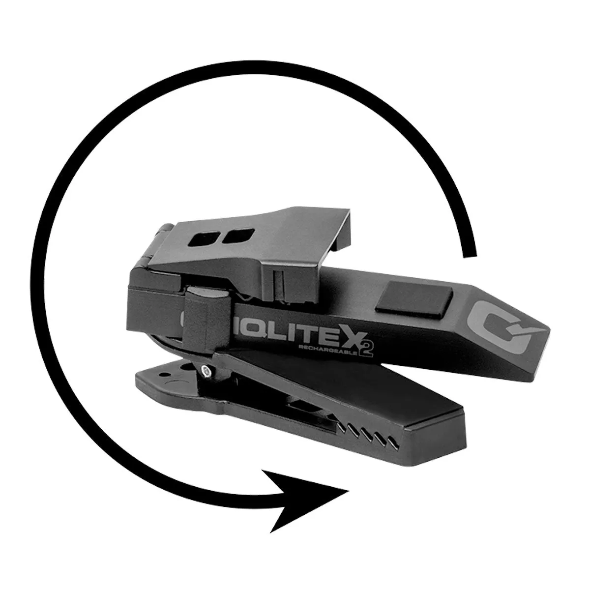 QuiqLite X2 Tactical Handsfree Rechargeable Red/White LED Lighting