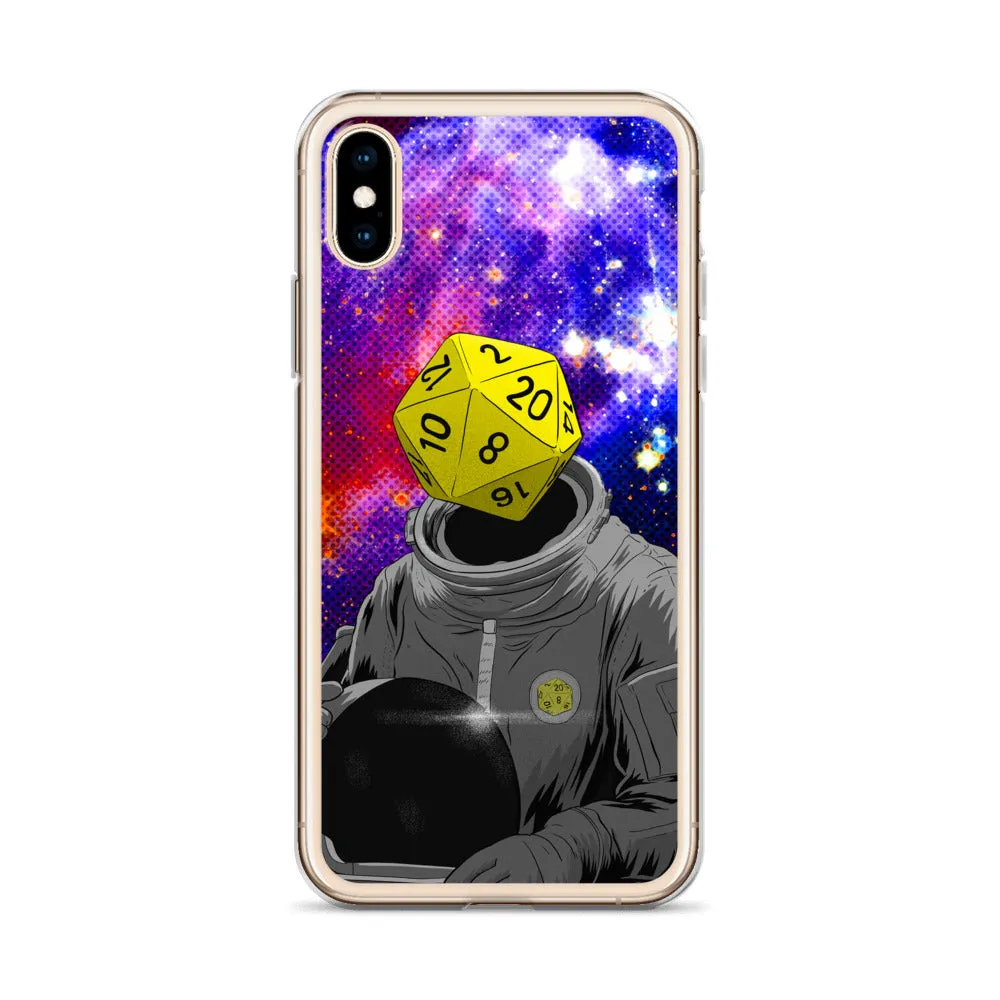 "d20 Astronaut" iPhone Case