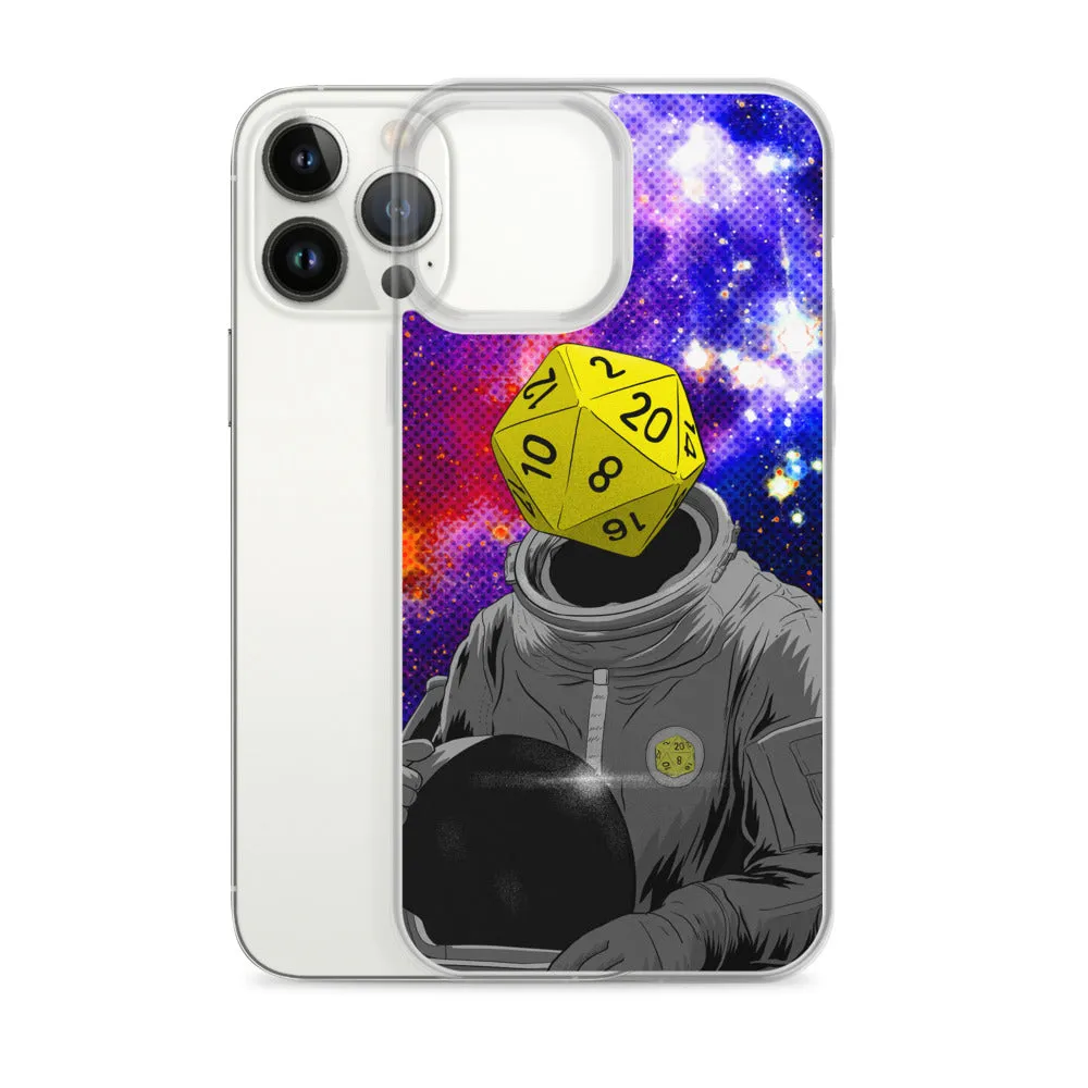 "d20 Astronaut" iPhone Case