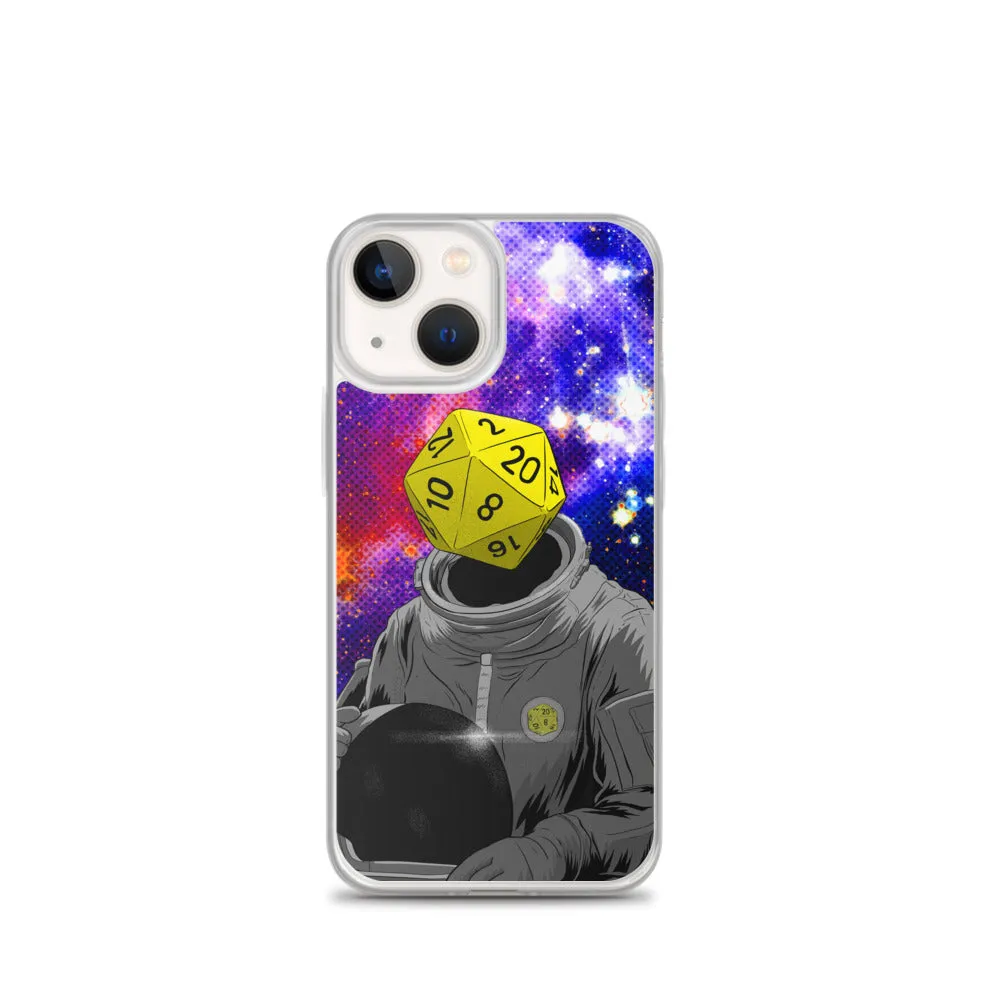 "d20 Astronaut" iPhone Case