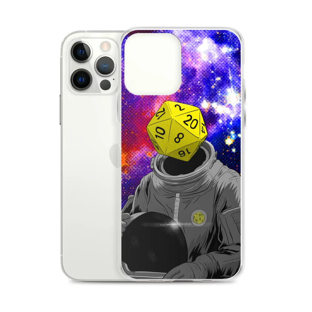 "d20 Astronaut" iPhone Case